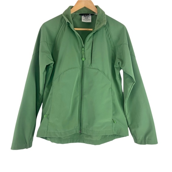 Black Diamond Green Soft Shell Full Zip Jacket - Picture 2 of 7